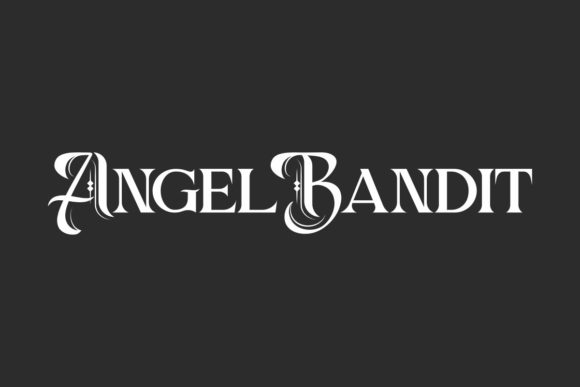 Angel Bandit: A Medieval-Inspired Display Font with Timeless Elegance