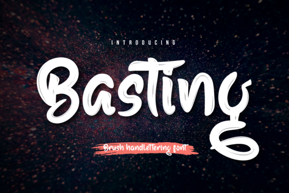 Basting: A Brush Handwritten Font for Authentic Design