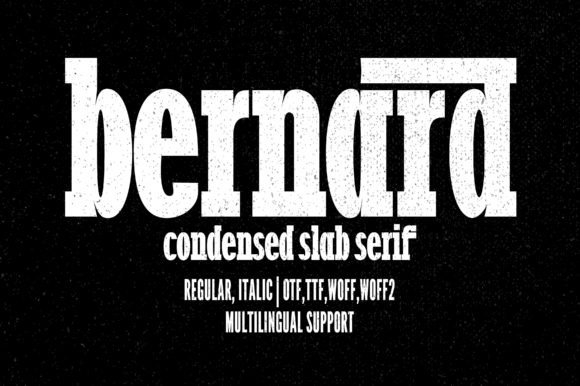 Bernard: A Slab Serif That Bridges Vintage and Modern