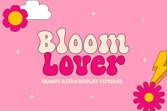 Bloom Lover: A Groovy Display Font Redefining Retro Visual Storytelling