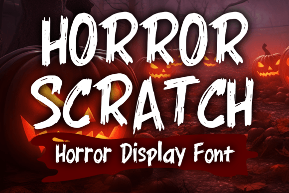 Horror Scratch: The Grunge Typeface That Brings Vintage Horror to Life