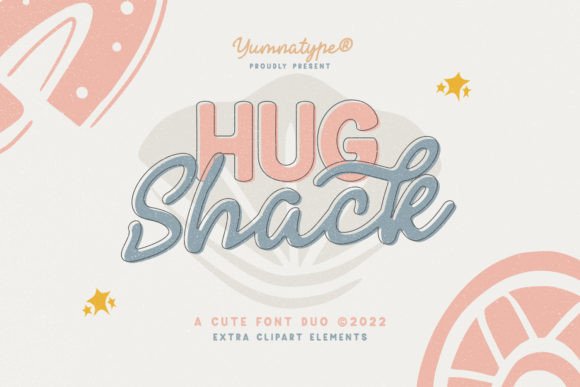 Hug Shack: A Font Duo That Brings Joy to Your Designs