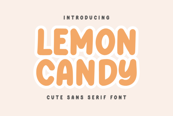 Lemon Candy: A Handwritten Font for Designers