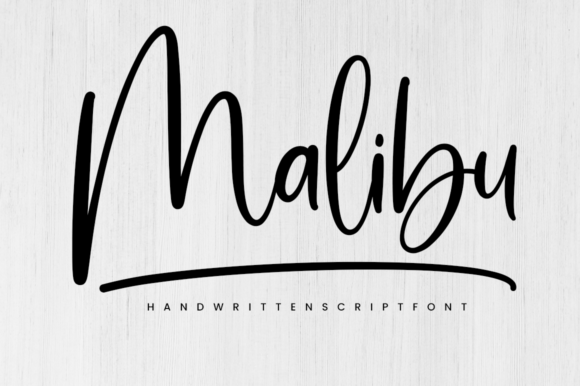 Malibu: Elevating Design with Elegant Script Typography