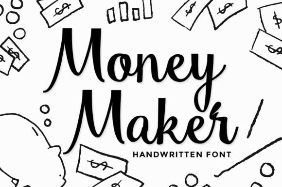 Money Maker: A Handwritten Font That Elevates Brand Identity