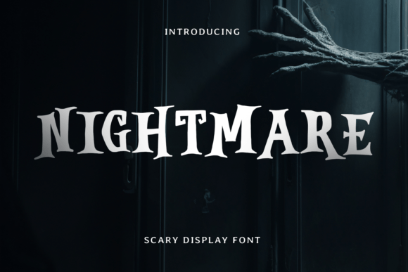 Nightmare: The Display Typeface That Brings Halloween Horror to Life