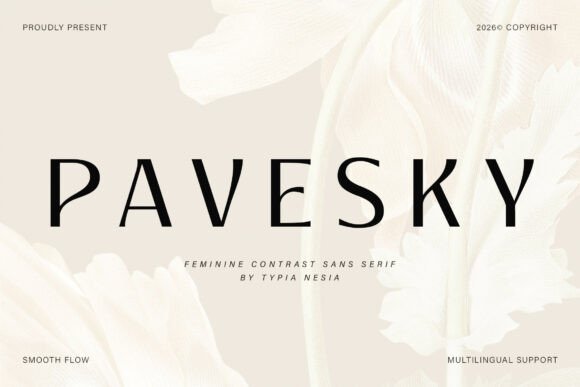 Pavesky: Where Elegance Meets Purpose in Modern Type Design