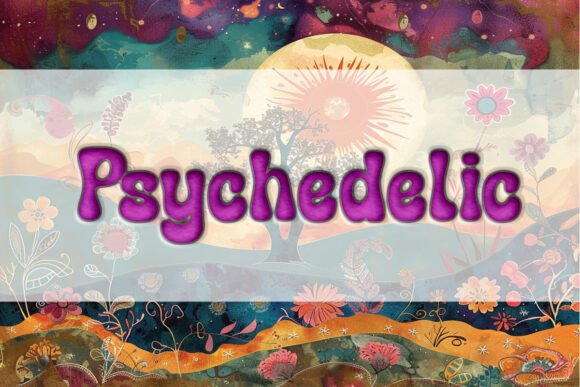 Psychedelic: A Bold Statement in Typography