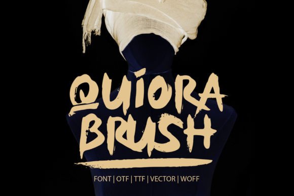 Quiora Brush: A Cursive Font with Real Character