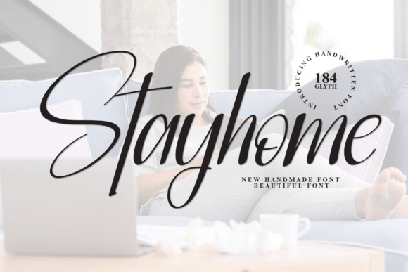 Stayhome: Whimsy & Warmth in Every Letter