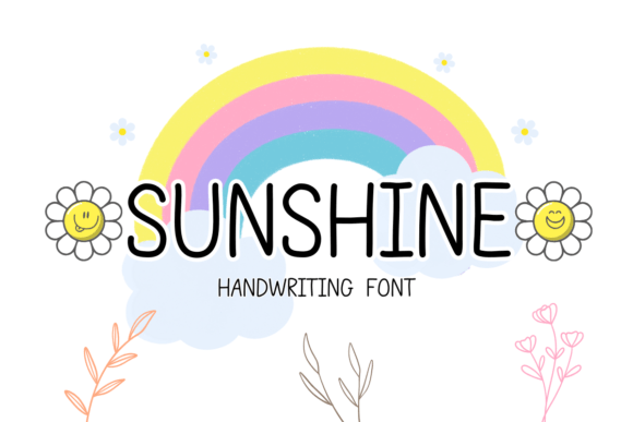 Sunshine – A Friendly Handwritten Font for Creative Projects