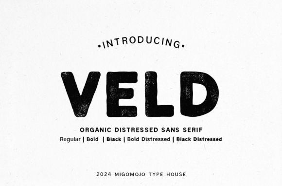 Veld: An Organic Sans-Serif Font That Bridges Modern Design and Vintage Character